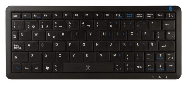 tipos de teclados inalambricos