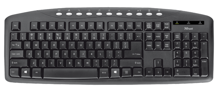teclados multimedia